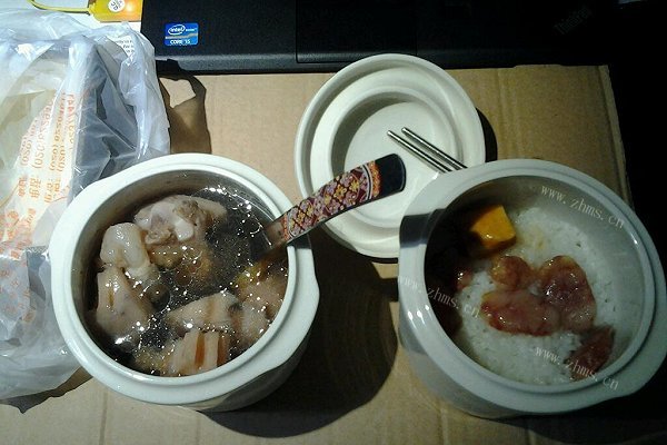 电炖锅香肠蒸饭