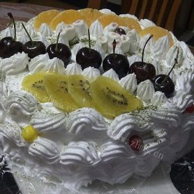 「装饰蛋糕」奶油水果蛋糕