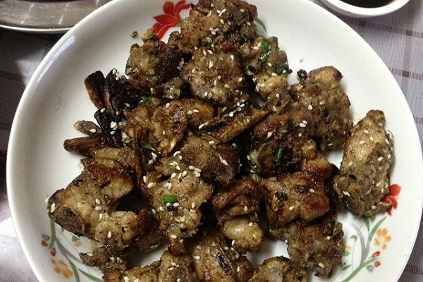 椒盐孜然排骨