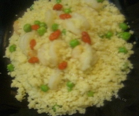 阿拉伯美食-虾仁古斯古斯