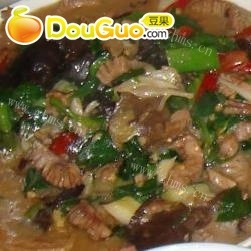 美味肝腰合炒