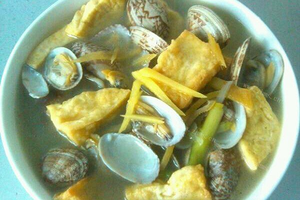 蛤蜊豆泡汤