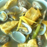 蛤蜊豆泡汤