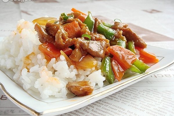 #美食记#糖醋里脊盖浇饭