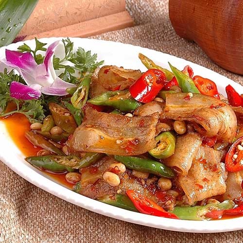 独特的回锅肉