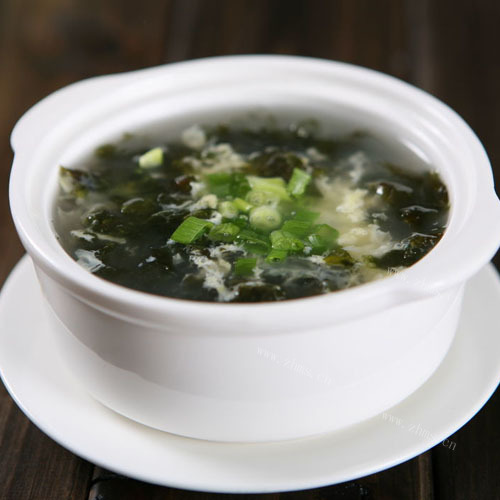 健康美食之紫菜蛋花汤
