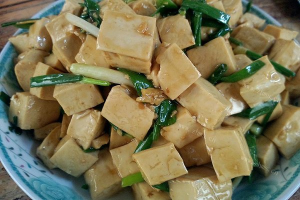 简易炒豆腐