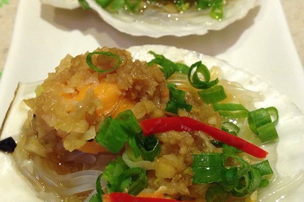 蒜蓉粉丝蒸扇贝