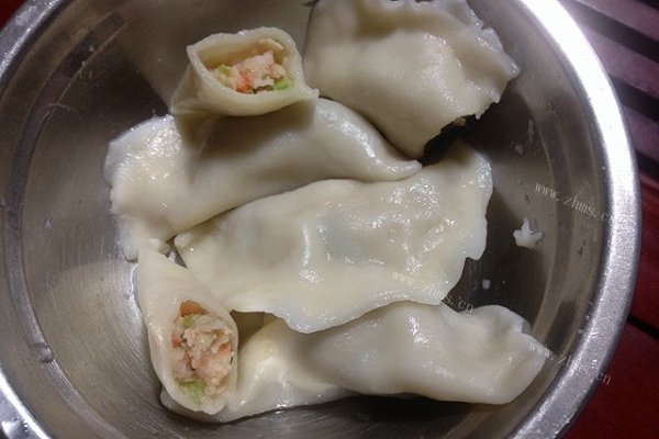 鲜虾水饺（家庭版的）