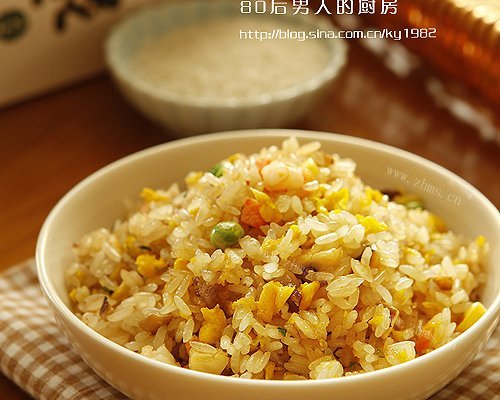 家常三鲜蛋炒饭
