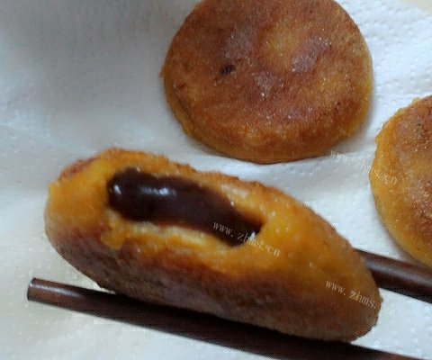 在家做的南瓜饼