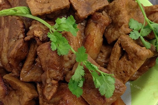 油豆腐红烧肉