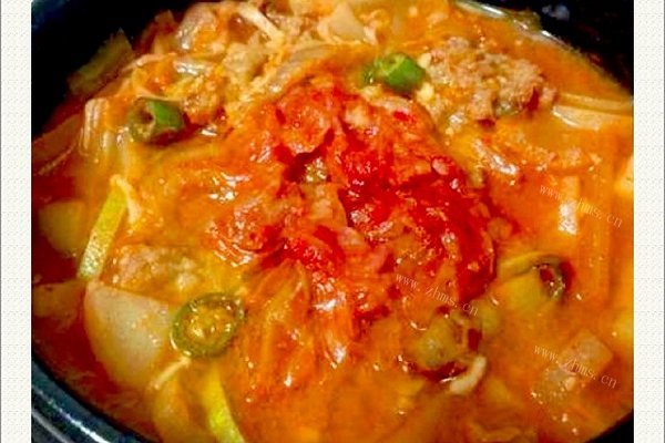 快速省时泡菜汤