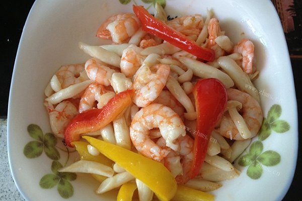 虾仁海鲜菇