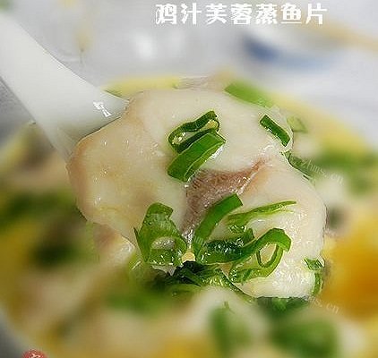 营养的鸡汁芙蓉豆腐蒸鱼片