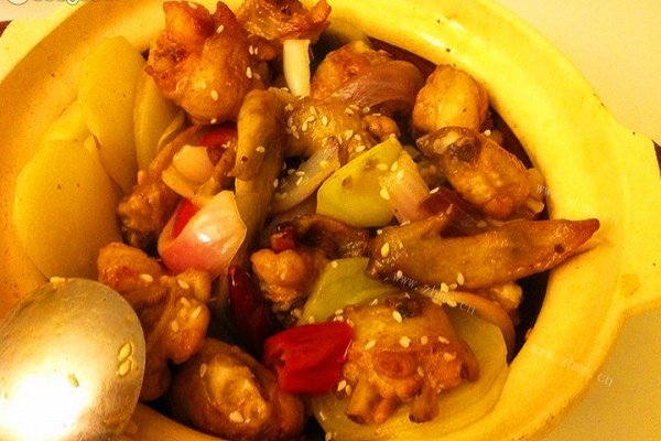 家常菜干锅鸡翅~