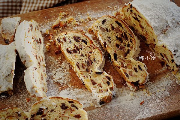自制传统配方「史多伦」德国圣诞面包
