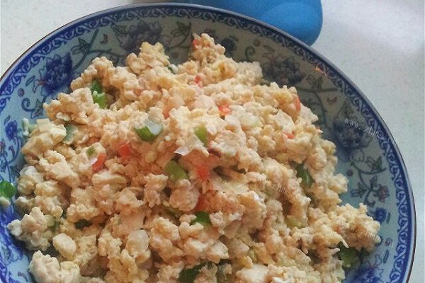 鸡刨豆腐