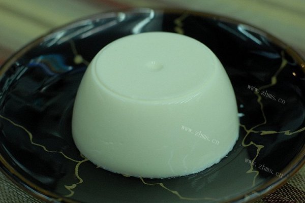 自制豆浆布丁