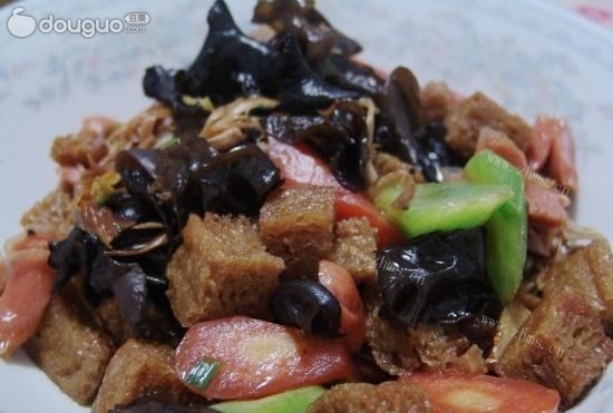 什锦烤麸
