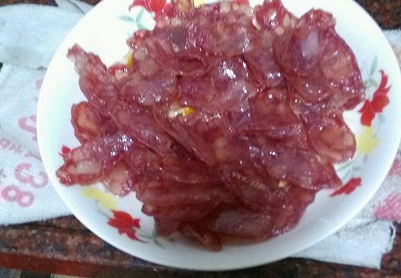 清蒸腊肠