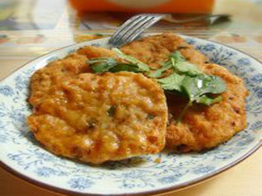香煎鱼饼