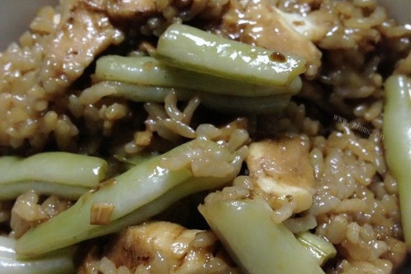 美味扁豆焖饭