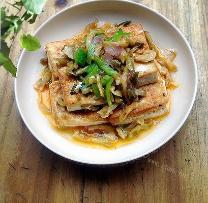 家常菜:红烧豆腐
