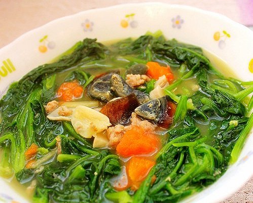 家常上汤菠菜