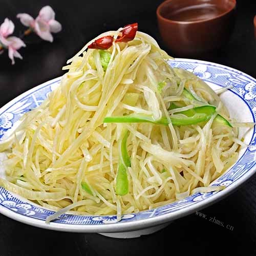 美美厨房之酸辣土豆丝