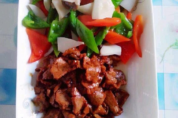 暴炒牛肉片