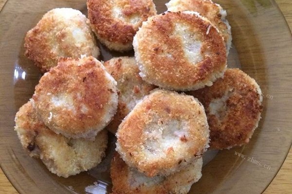 自制虾肉土豆饼