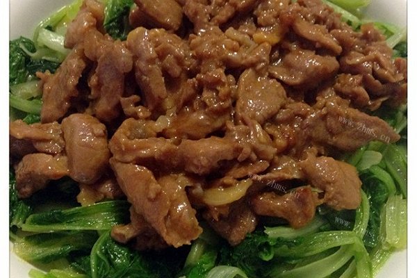 「萬字酱油」青菜猪肉