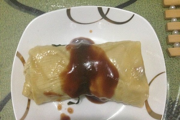 驴肉豆皮卷