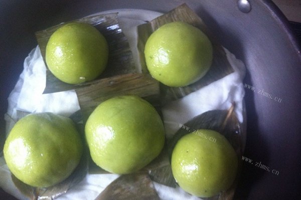 家庭版荠菜笋丁青团
