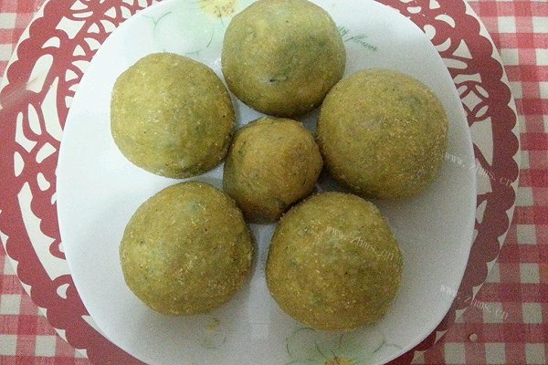 不用和面的菜团子