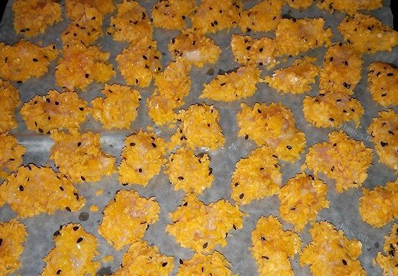 烤箱版鸡米花