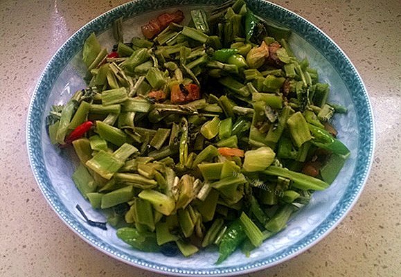 辣炒贡菜