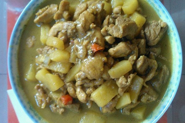 咖喱鸡块