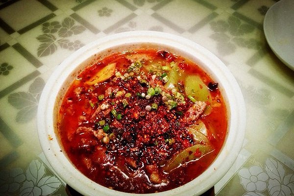 美味水煮肉片