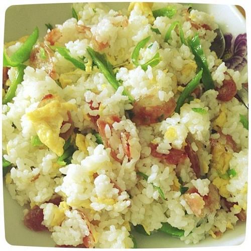 十分诱人的蛋炒饭