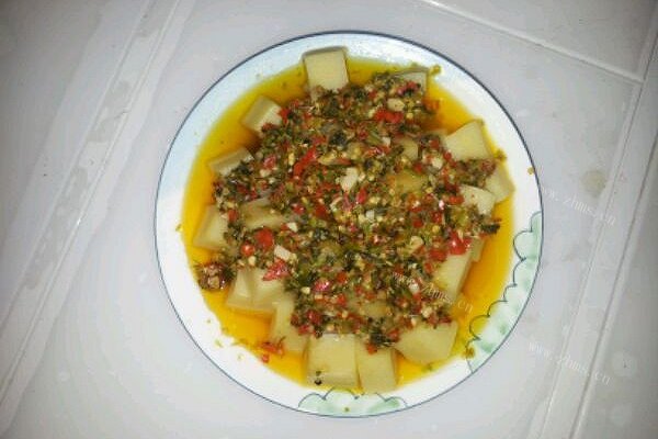 剁椒米豆腐