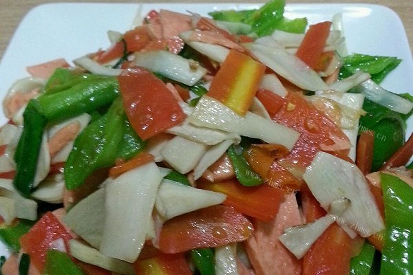 三色杏鲍菇