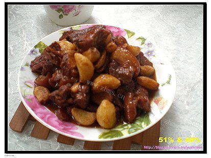 蒜子红烧肉