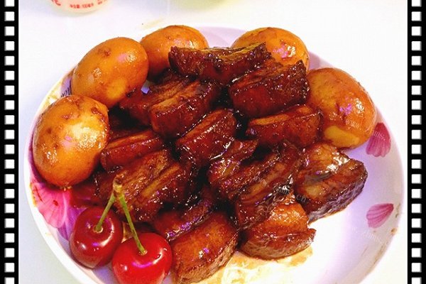 非油炸无油无水的走油肉