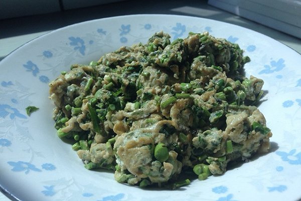 家常香椿炒鸡蛋