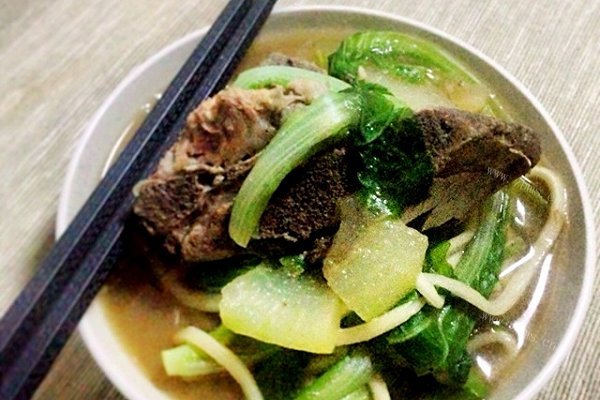 冬瓜排骨汤面