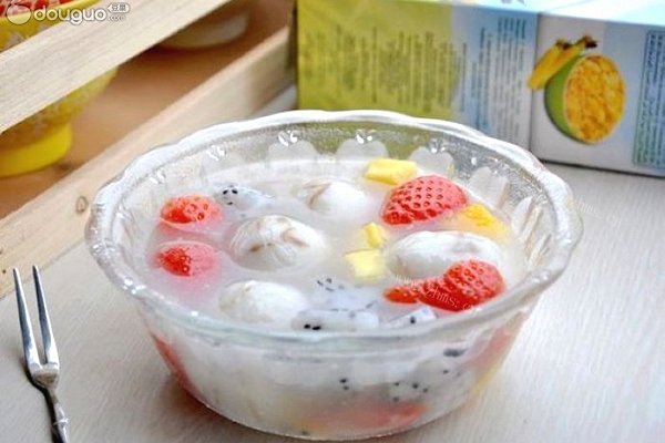 水果汤圆