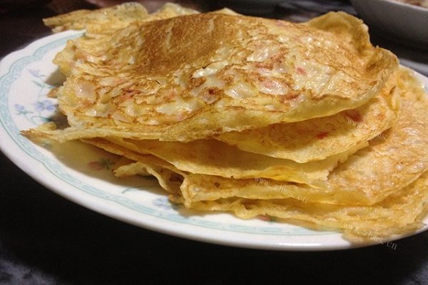 西红柿蛋饼
