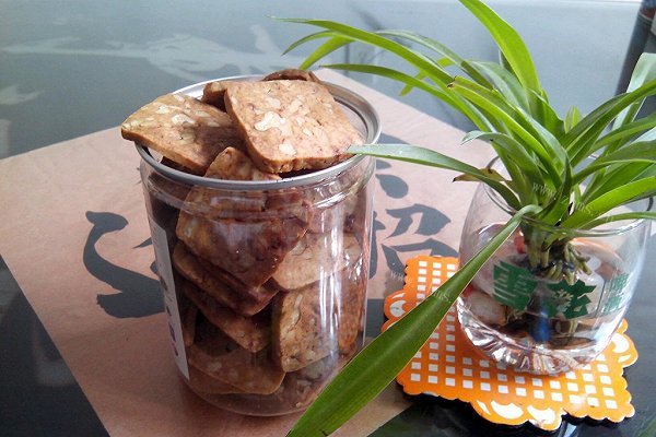 红糖核桃饼干